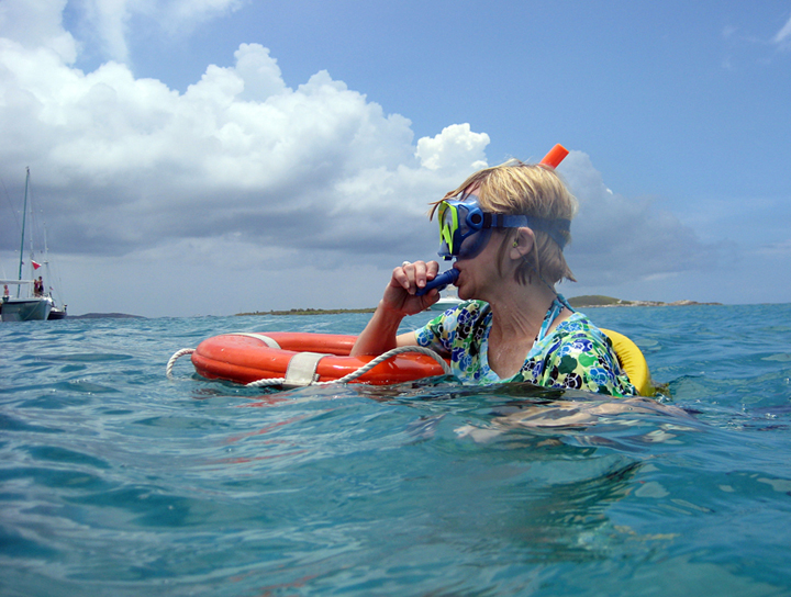 Learning to snorkel in a safe and comfortable way