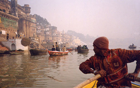 Boatman on the Ganges