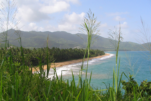 View from Punta Tuna lighhouse looking east
